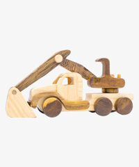 Xe Múc Gỗ Đồ Chơi