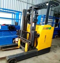 Xe Nâng Điện Đứng Lái Cũ Komatsu Cao 3m
