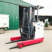 Xe nâng điện đứng lái đã qua sử dụng 1,8 tấn nâng cao 4,7m hãng Nichiyu