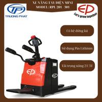 XE NÂNG ĐIỆN ĐỨNG LÁI STACKER MODEL RPL 201