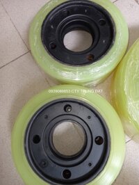 Xe nâng Điện TCM Bánh tải PU 254x114x169mm bạc đan 6210-6212