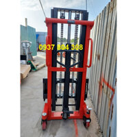 Xe nâng tay cao 2000kg cao 2m, phanh chân sau, giá rẻ TpHCM