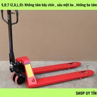 Xe nâng tay thấp Mitsubishi 2,5 tấn càng hẹp - xe nâng tay pallet thủy lực, tải xếp dỡ pallet (50)