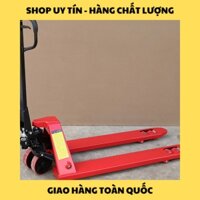 Xe nâng tay thấp Mitsubishi 2,5 tấn càng hẹp - xe nâng tay pallet thủy lực, tải xếp dỡ pallet