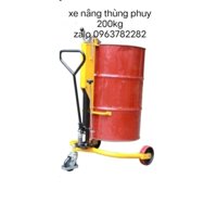 xe nâng thùng phuy DT250 loại 250kg đến 300kg