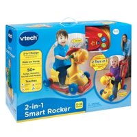 Xe ngựa 3in1 tập đi chòi chân bập bênh smart rocker vtech