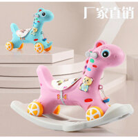 Xe ngựa bập bênh cho bé