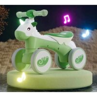 Xe ngựa chòi chân có đèn