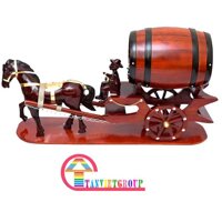 XE NGỰA ĐƠN KÉO TRỐNG RƯỢU