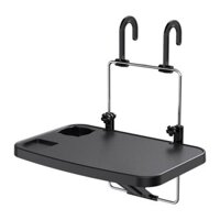 Xe nhỏ tấm bàn nhỏ hàng ghế sau đa chức năng bàn ăn có thể gập chân bàn ăn máy tính xách tay