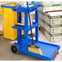 Xe Nhựa Dọn Vệ Sinh Đa Năng, Xe Dọn Vệ Sinh Công Nghiệp