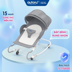 Xe nhún ăn bột, ghế rung bập bênh ăn bột Autoru