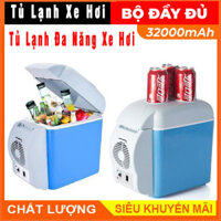 Xe ô tô 7,5L Tủ lạnh cầm tay Mini Tủ lạnh Xe hơi Sử dụng kép Tủ lạnh làm mát Quà tặng Tủ lạnh nhỏ