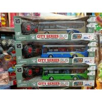 Xe Ô Tô Buýt Đồ Chơi Điều Khiển Từ Xa 9933-1 Dùng Pin Sạc Có Đèn Sáng City Series Bus