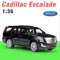 Xe ô tô Cadillac Escalate tỉ lệ 1:36 xe đồ chơi trẻ em bằng kim loại mở được 2 cửa