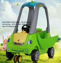 Xe ô tô chòi chân có mái che an toàn cho bé