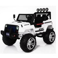 Xe ô tô điện trẻ em 2 chỗ ngồi Jeep S-2388