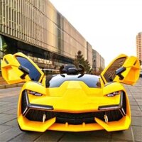 Xe ô tô điện trẻ em Lamboghini Nel 603, bảo hành 6 tháng, Xe ô tô điện cho bé 3 động cơ chịu tải trọng lên tới 60kg