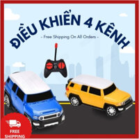 Xe ô tô điều khiển Toyota chính hãng, Đèn LED, điều khiển dễ dàng- Thiết kế mô phỏng siêu thực, tốc độ cao, pin lâu dài.