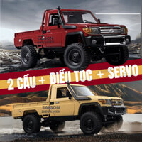 Xe Ô tô Điều Khiển Từ Xa Bán Tải TOYOTA LC79 MN82, 2 Cầu Có Điều Tốc và SERVO Hàng Sẵn New 100% SGDK
