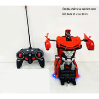 Xe ô tô điều khiển từ xa biến hình thành siêu nhân - Đồ chơi thông minh, an toàn - Baby Chill DC10