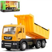 Xe ô tô tải chở hàng mini bằng hợp kim và nhựa mô hình tỉ lệ 1:50 có âm thanh và đèn