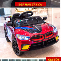 Xe Ôtô điện trẻ em 808 kiểu dáng BMW bé tự lái có điều khiển từ xa , lỗi 1 đổi 1V HV