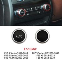 Xe Phía Sau Điều Hòa Không Khí A / C Xoay Điều Khiển Khí Hậu Núm Nút Dành Cho Xe BMW F10 F06 F07 F02 F15 F16 5 6 7 Series X5 X6 520
