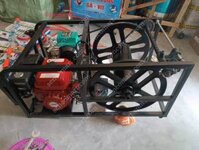Xe phun thuốc dây 100m có điều khiển