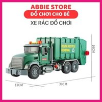 Xe Rác Đồ Chơi Cho Bé Cỡ Lớn Cao Cấp Siêu Đẹp Toystar, Có Hiệu Ứng Đèn Và Còi