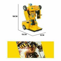 Xe robot biến hình  DÙNG PIN : CÓ ĐÈN NHẠC