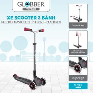Xe scooter 3 bánh Globber Master Lights