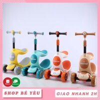 Xe scooter cho bé 🌸 𝑭𝒓𝒆𝒆𝒔𝒉𝒊𝒑 🌸 Xe trượt scooter 808 cho bé 3 bánh to phát sáng