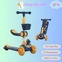 Xe scooter cho bé, Xe trượt scooter đa năng cho bé, xe trượt cao cấp loại 1