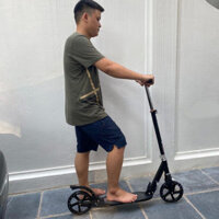 Xe Scooter cho người lớn và trẻ lớn có thể gấp gọn với bánh 20cm vượt địa hình tốt (XS06)