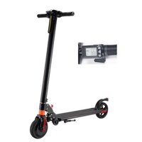 Xe Scooter Điện Bánh 5,5 inch Tích Hợp Đồng Hồ Led, 1 Lần Sạc đi được 10km Có Thể Gấp Gọn Tiện Lợi