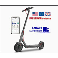 Xe scooter điện bánh lớn 8.5inch, pin Lithium bền bỉ, 40km/lần sạc gấp gọn tiện lợi