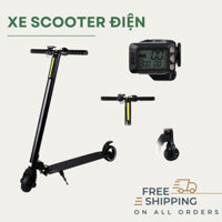 Xe scooter điện gấp gọn đa năng màn hình led cao cấp chính hãng, chịu lực tải lên đến 150kg mới nhất