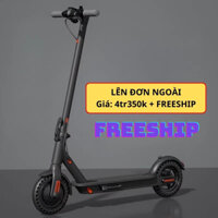 Xe scooter điện gấp gọn màu Đen, bánh 8.5inch, tích hợp màn hình điện tử 15km/lần sạc, tốc độ tối đa 30km - BH 12 THÁNG