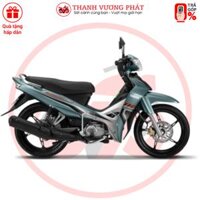 Xe số Yamaha Sirius - phiên bản RC Mâm đĩa, động cơ 110cc, phanh đĩa, vành đúc, bảo hành 3 năm  30.000 km,... - Xám ánh xanh Bạc Đen