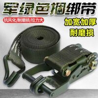 Xe Tải Ràng Buộc Dây Thắt Lưng Quân Đội Hàng Xanh Cố Định Dây Thắt Lưng Xe Dày Căng Dây