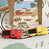 Xe Tải Retro Hợp Kim Xe Ô Tô Mô Hình Đồ Chơi Trẻ Em Cổ Điển Xe Bán Tải Hợp Kim Kéo Lại Hợp Kim Xe Mô Hình