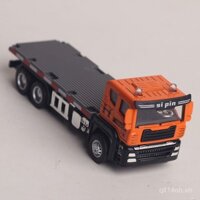 Xe tải vận chuyển máy tính bảng cho trẻ em, xe tải kỹ thuật mô phỏng cho bé trai, xe tải chở hàng, xe ô tô trẻ em, xe đồ chơi hợp kim quán tính