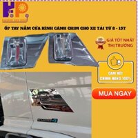 [XE TẢI]ỐP TAY NẮM CỬA HÌNH CÁNH CHIM CHO XE TẢI TỪ 8 - 15T - HÀNG NHẬP KHẨU MẠ CROM CAO CẤP