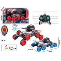 Xe tăng 8 bánh bắn đạn thạch, phun khói, có đồng hồ cảm biến, hàng xịn