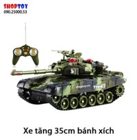 Xe tăng điều khiển từ xa bánh xích 35cm TA01