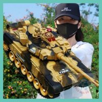 Xe tăng điều khiển từ xa 💖𝑭𝑹𝑬𝑬𝑺𝑯𝑰𝑷💖 Mô hình xe tăng giống như thật- hàng to chất lượng