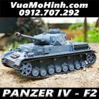 Xe tăng Heng Long PANZER IV - F2 tỷ lệ 1/16 âm thanh động cơ súng máy, nhả khói như thật