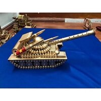 xe tăng làm bằng vỏ đạn