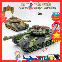 xe tank chiến đấu T90 điều khiển từ xa ban đạn , bánh xích,xoay nòng rất chân thật